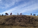 Spectators on the hill